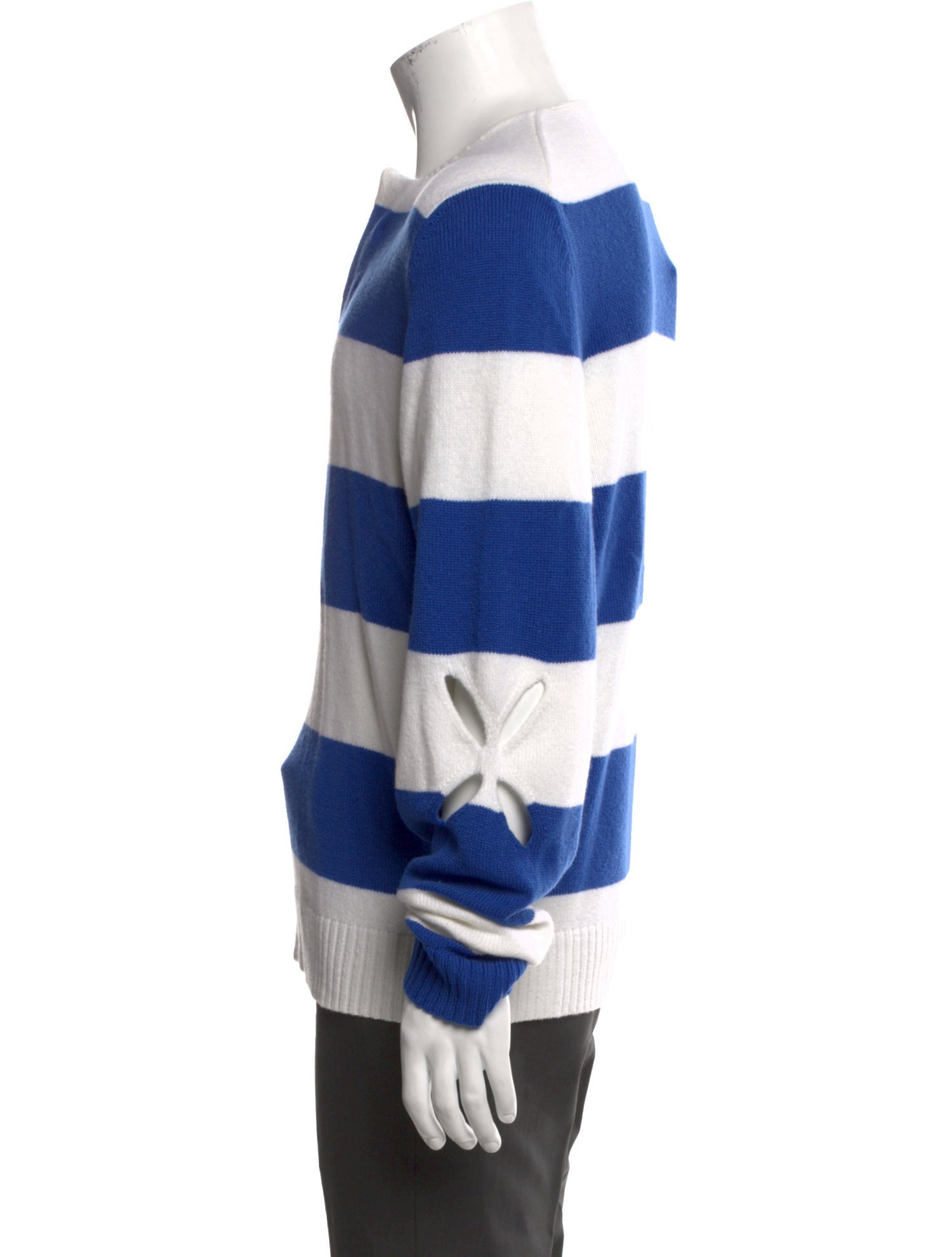 Stefan Cooke Wool Striped Polo Sweater w/ Tags