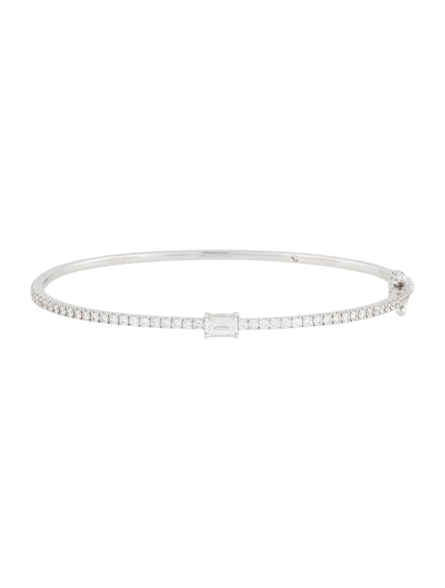 Stephanie Gottlieb 14K Diamond Arielle Bangle Bracelet