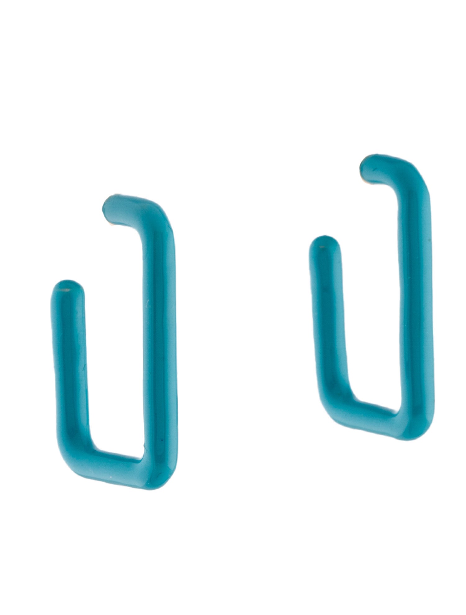 Stephanie Gottlieb 14K Enamel Earrings