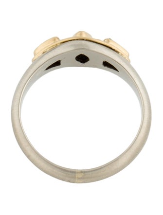 Steven Battelle Tanzanite & Rhodolite Cocktail Ring