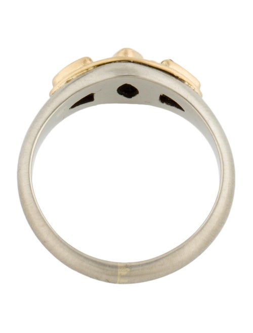 Steven Battelle Tanzanite & Rhodolite Cocktail Ring