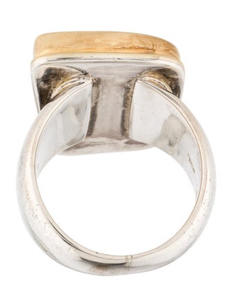 Steven Battelle Ammolite Cocktail Ring