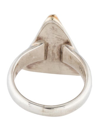 Steven Battelle Ammolite Cocktail Ring