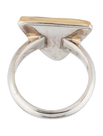 Steven Battelle Ammolite Cocktail Ring