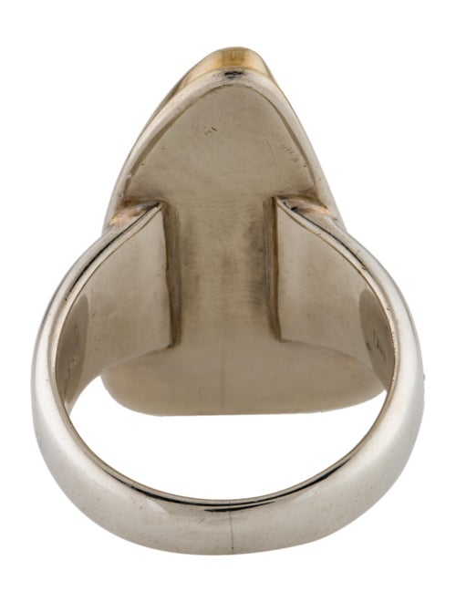 Steven Battelle Ammolite Cocktail Ring