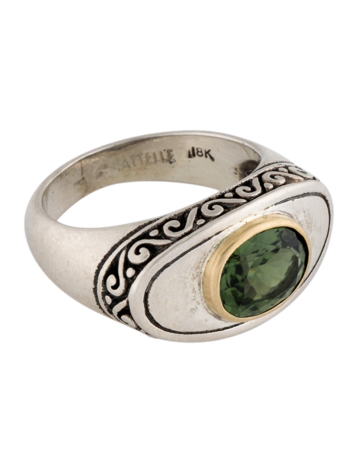 Steven Battelle Tourmaline Cocktail Ring