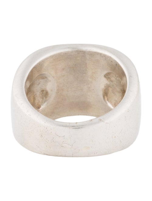Steven Battelle Two-Tone Wire Inlay Signet Ring