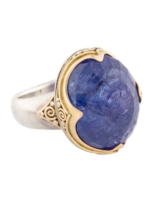 Steven Battelle Tanzanite Cocktail Ring