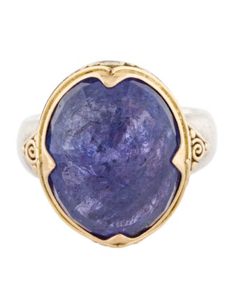 Steven Battelle Tanzanite Cocktail Ring