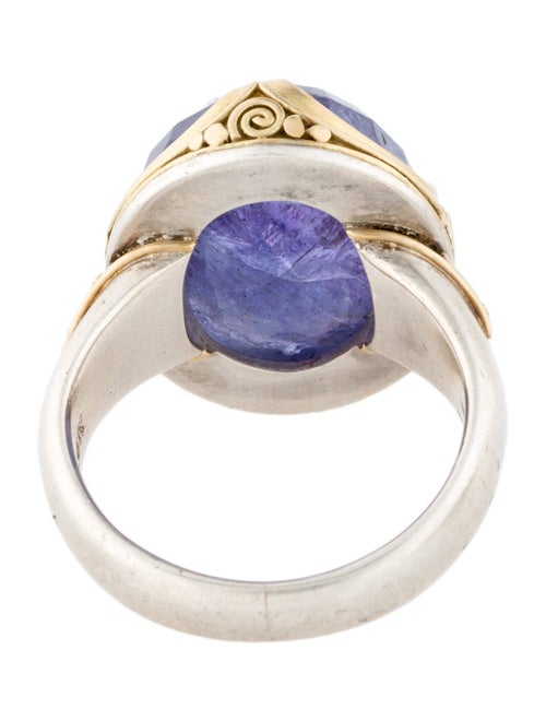 Steven Battelle Tanzanite Cocktail Ring