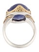 Steven Battelle Tanzanite Cocktail Ring