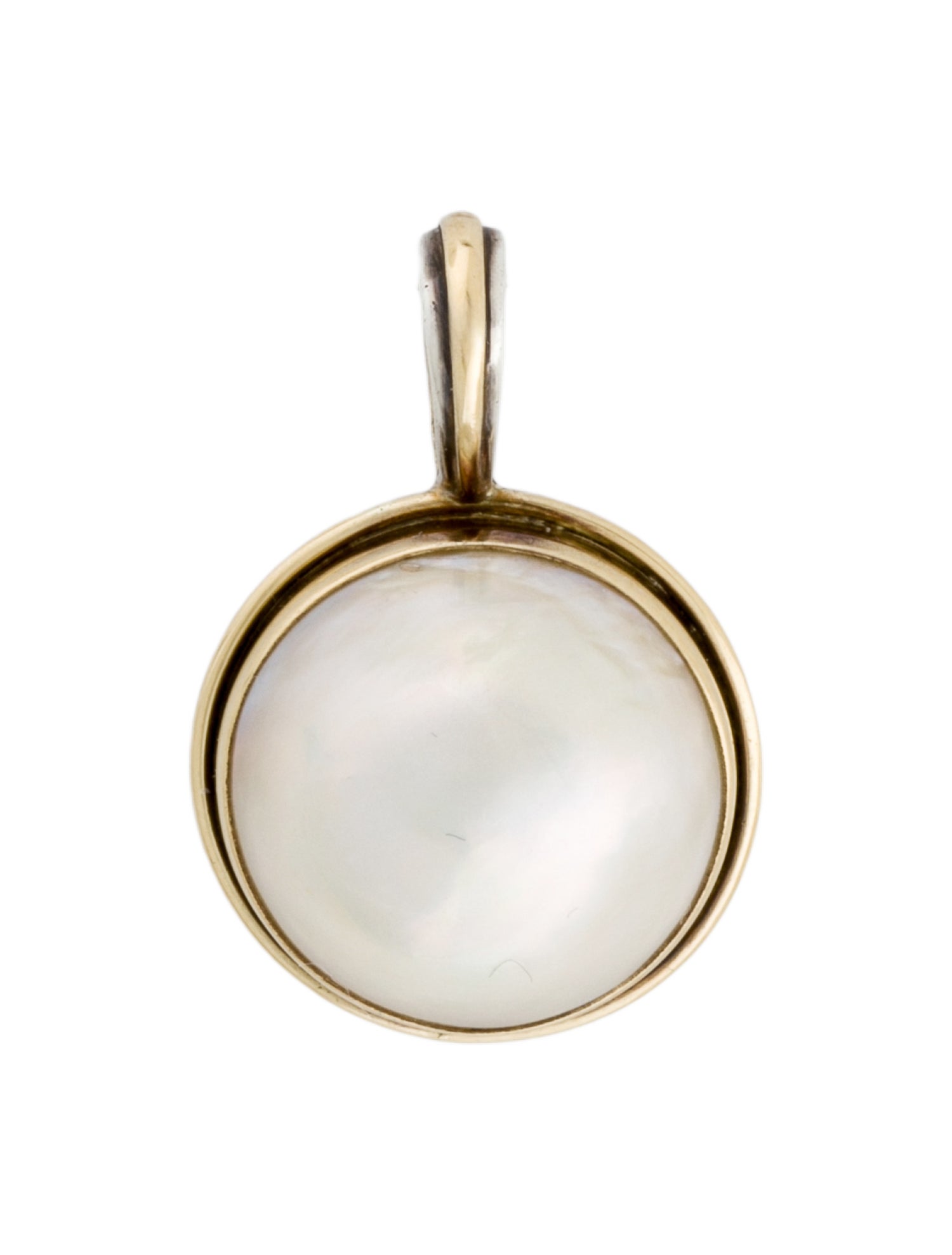 Steven Battelle Mabe Pearl Pendant