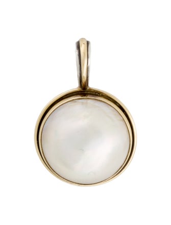 Steven Battelle Mabe Pearl Pendant