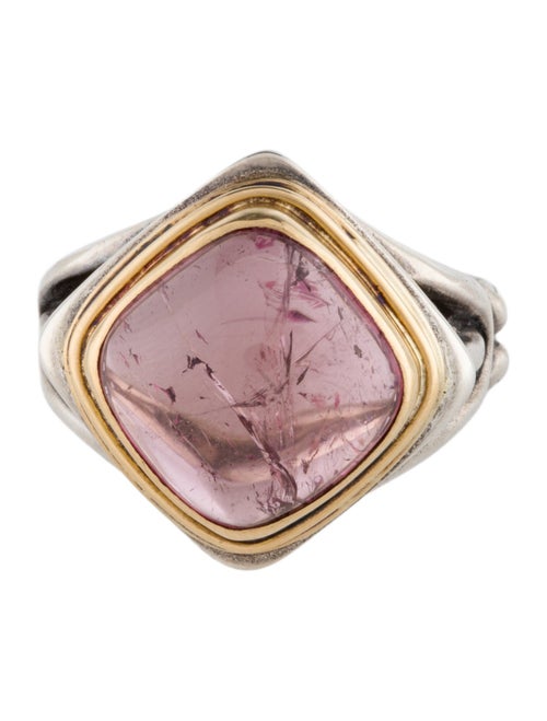 Steven Battelle Two-Tone Tourmaline Cocktail Ring