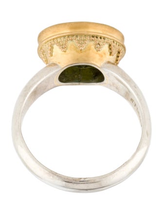 Steven Battelle Peridot Cocktail Ring