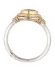 Steven Battelle Two-Tone 1.78ctw Topaz Cocktail Ring