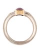 Steven Battelle Two-Tone Ruby Cocktail Ring