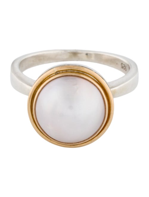 Steven Battelle Pearl Cocktail Ring