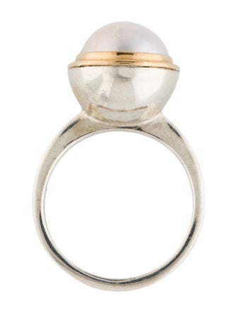 Steven Battelle Pearl Cocktail Ring