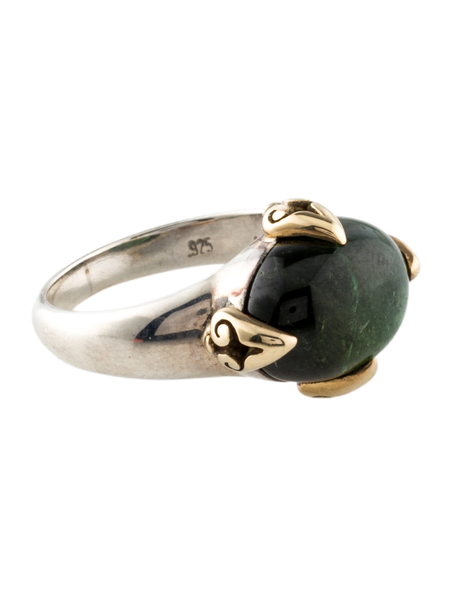 Steven Battelle Two-Tone Tourmaline Cocktail Ring