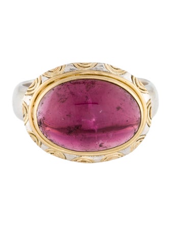 Steven Battelle Two-Tone Tourmaline Cocktail Ring