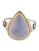 Steven Battelle 9.47ct Chalcedony Cocktail Ring