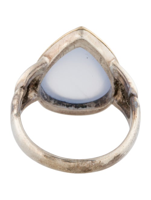 Steven Battelle 9.47ct Chalcedony Cocktail Ring