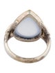 Steven Battelle 9.47ct Chalcedony Cocktail Ring