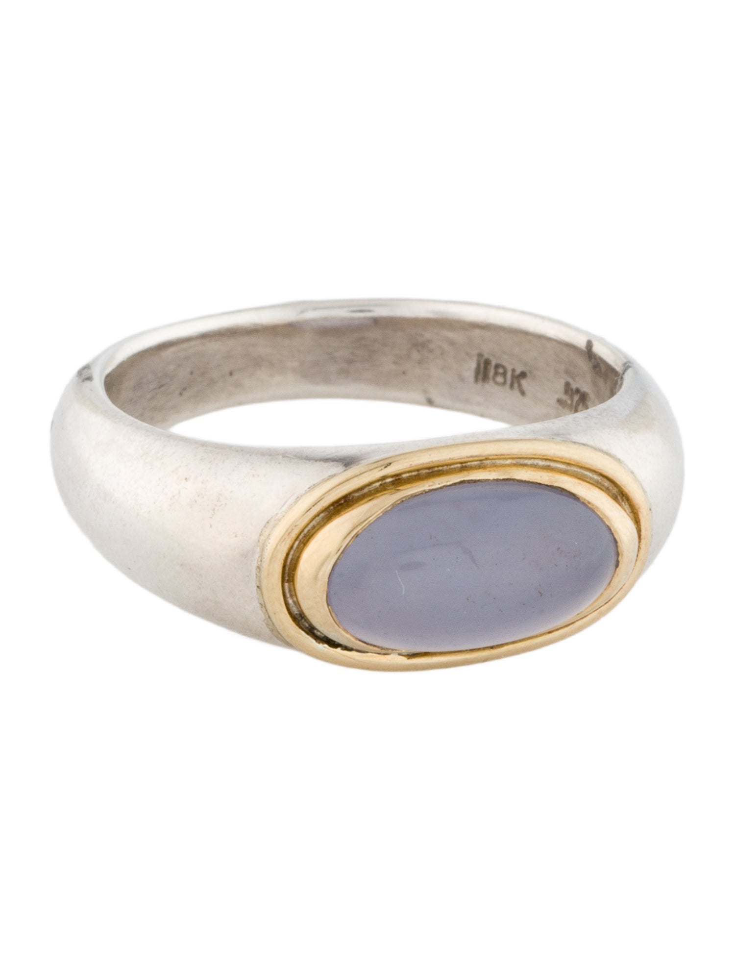 Steven Battelle Chalcedony Cocktail Ring