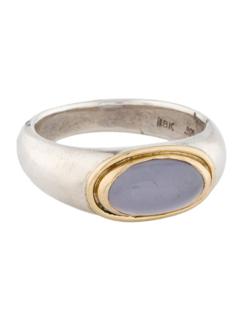 Steven Battelle Chalcedony Cocktail Ring