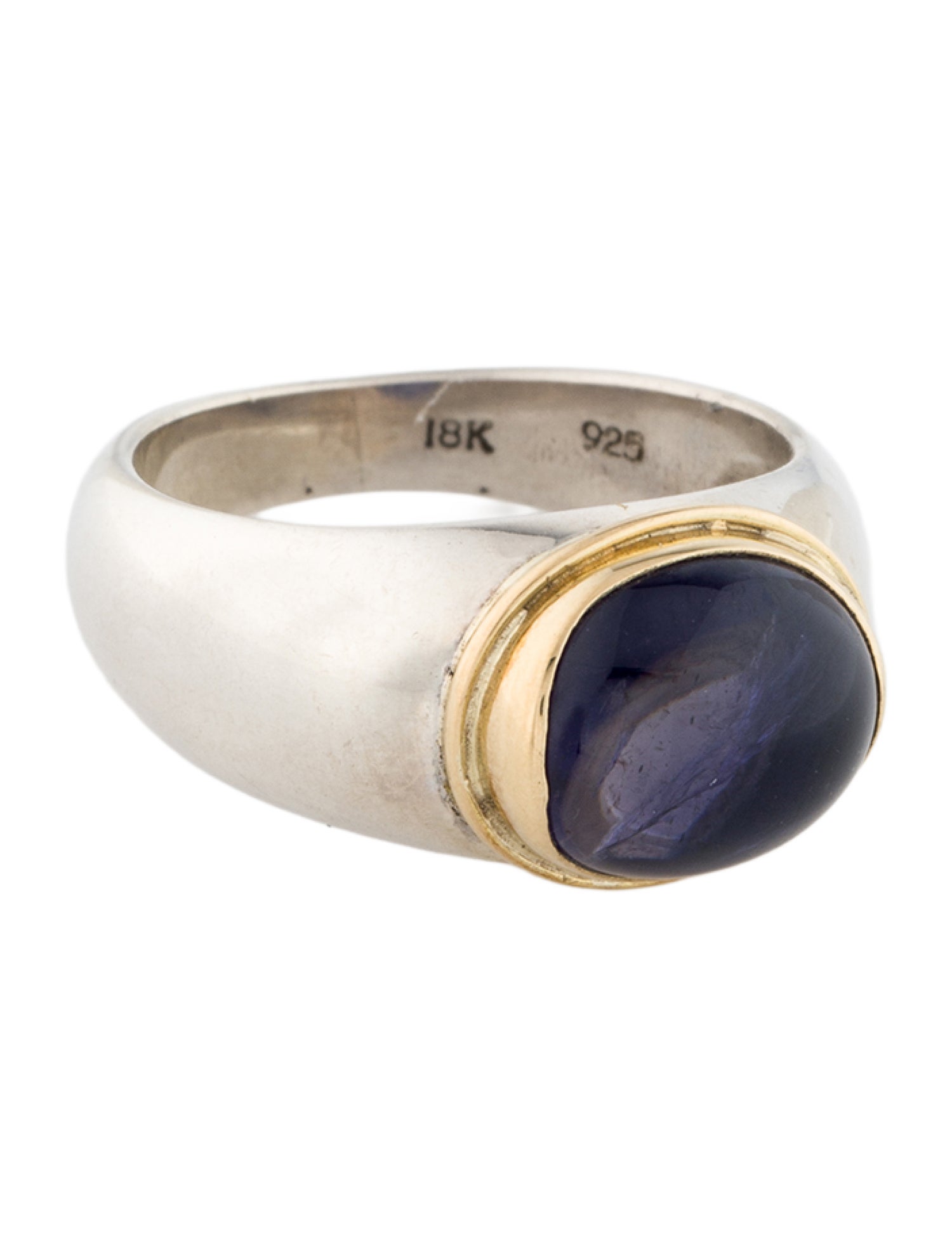 Steven Battelle 2.98ct Iolite Cocktail Ring