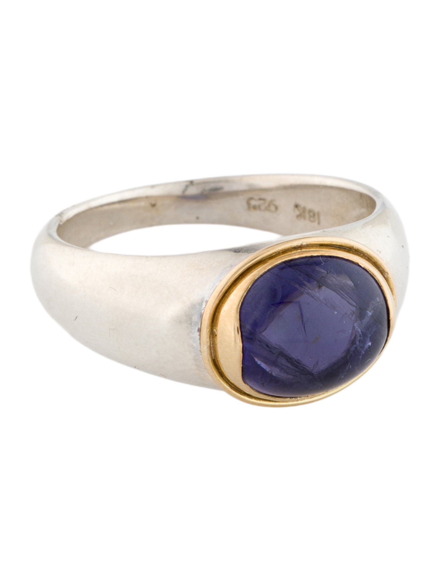 Steven Battelle 2.98ct Iolite Cocktail Ring