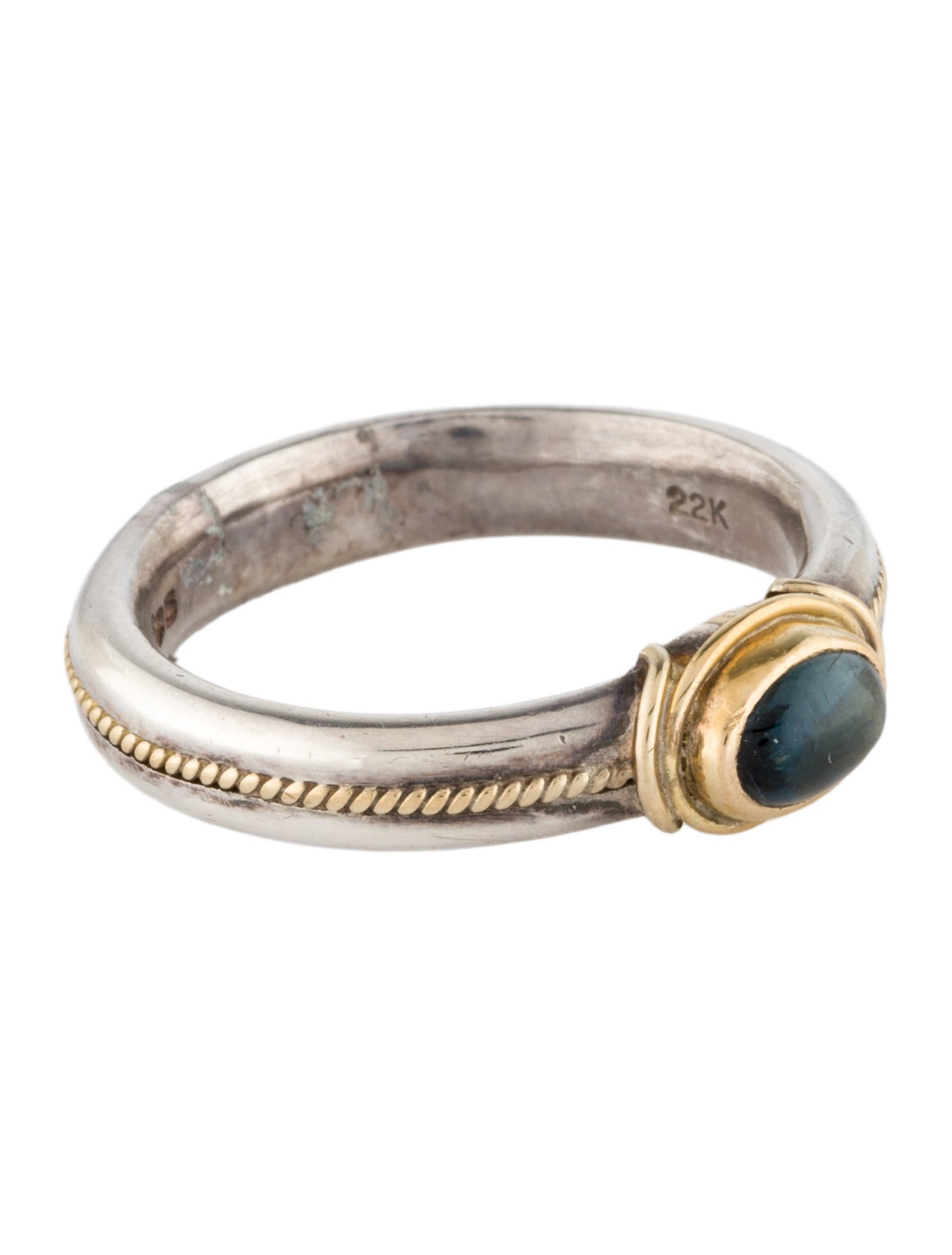 Steven Battelle Two-Tone Tourmaline Cocktail Ring