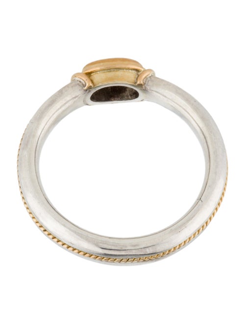 Steven Battelle Two-Tone Opal Cocktail Ring