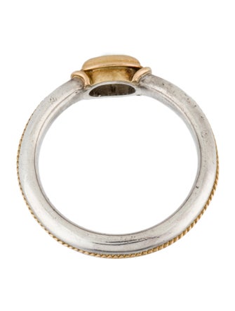 Steven Battelle Two-Tone Opal Cocktail Ring