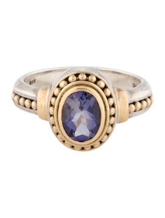 Steven Battelle 1.04ct Iolite Cocktail Ring