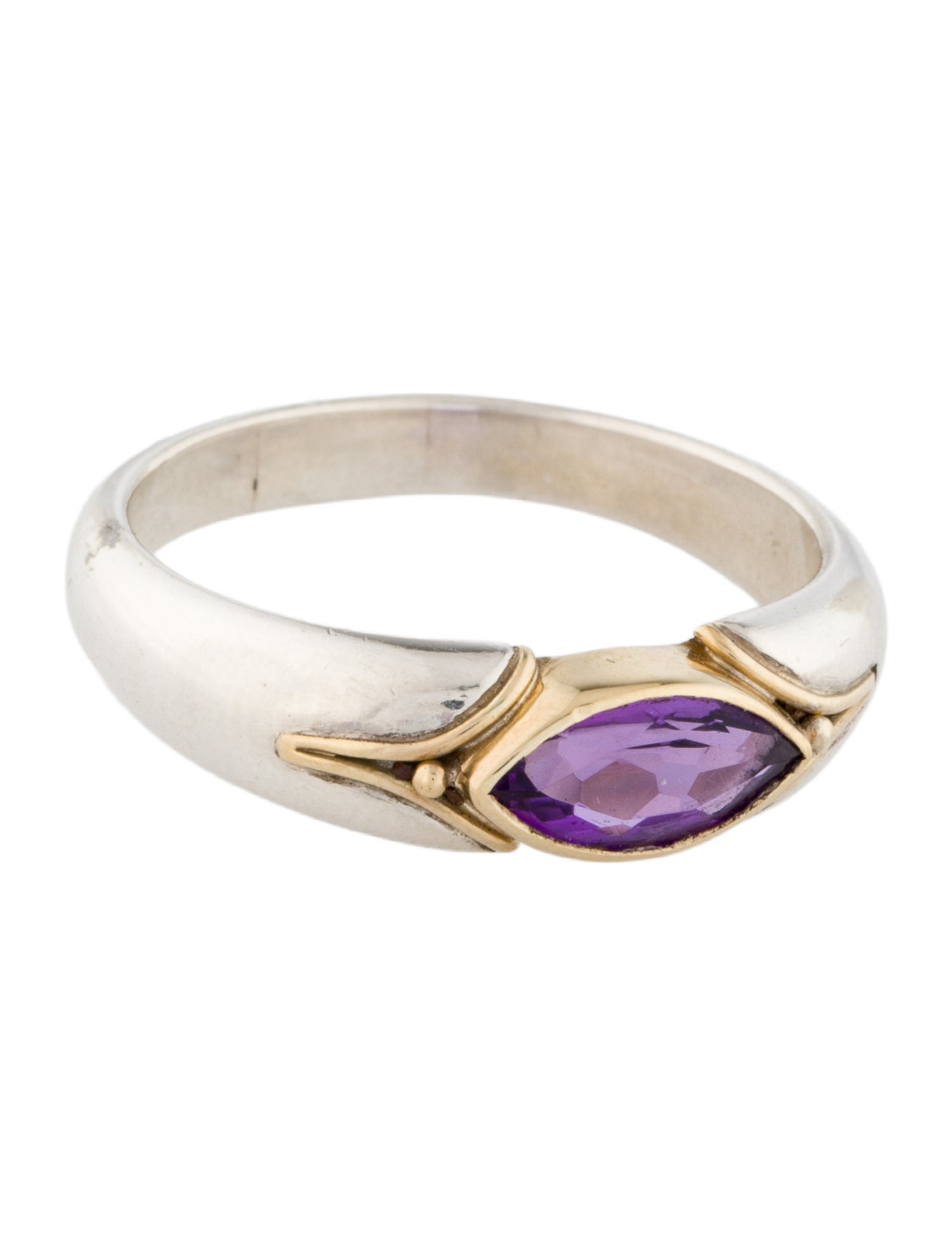 Steven Battelle Amethyst Cocktail Ring
