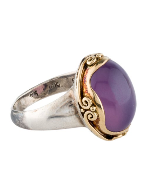 Steven Battelle Amethyst Cocktail Ring