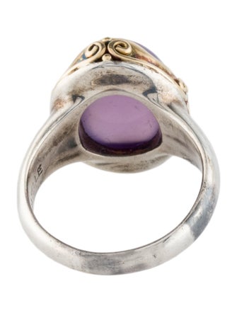 Steven Battelle Amethyst Cocktail Ring