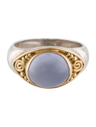 Steven Battelle Chalcedony Cocktail Ring