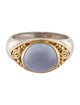 Steven Battelle Chalcedony Cocktail Ring