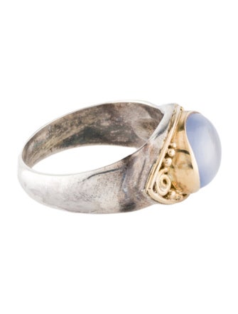 Steven Battelle Chalcedony Cocktail Ring