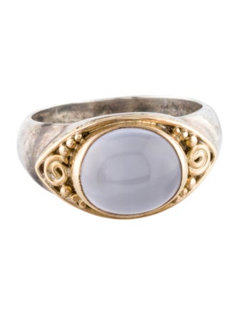 Steven Battelle Chalcedony Cocktail Ring