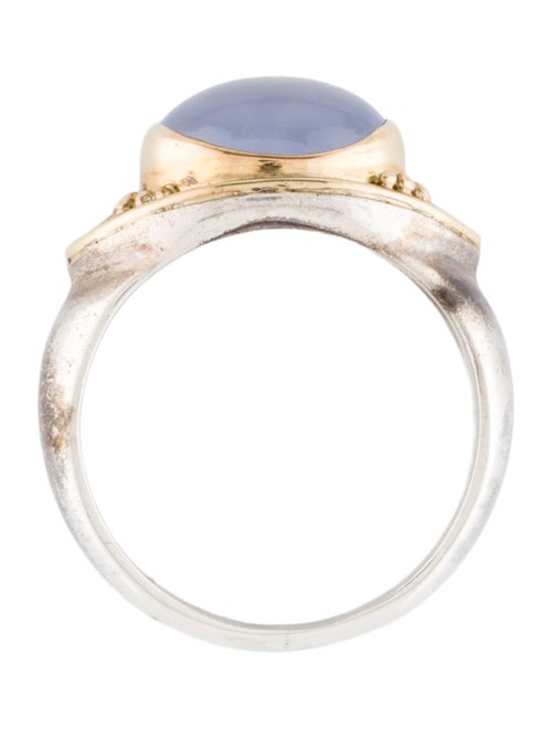 Steven Battelle Chalcedony Cocktail Ring