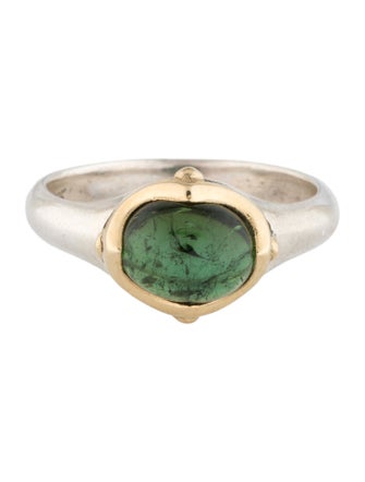 Steven Battelle Two-Tone Tourmaline Cocktail Ring