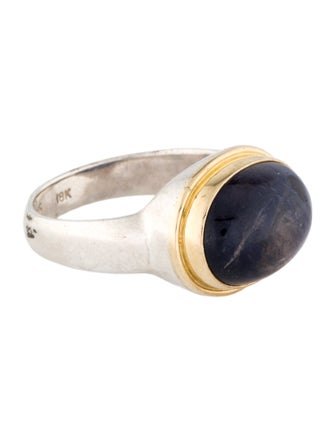 Steven Battelle Iolite Cocktail Ring