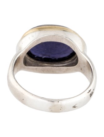 Steven Battelle Iolite Cocktail Ring