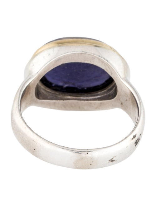 Steven Battelle Iolite Cocktail Ring