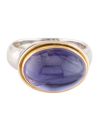 Steven Battelle 7.51ct Iolite Cocktail Ring