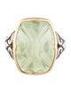 Steven Battelle Prehnite Cocktail Ring